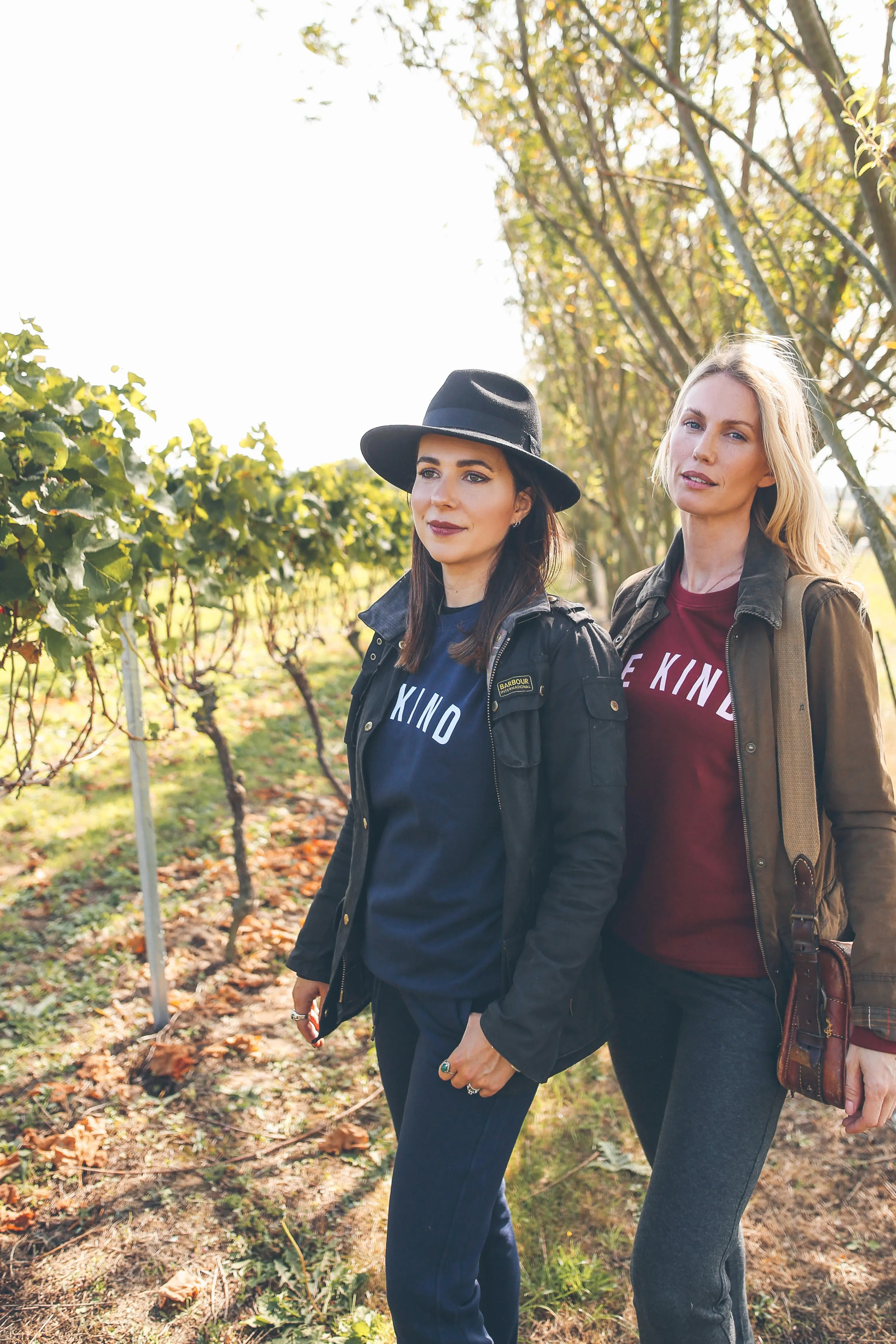 Unisex Navy & Baby Blue BE KIND Unisex Sweatshirt for Vetlife Charity