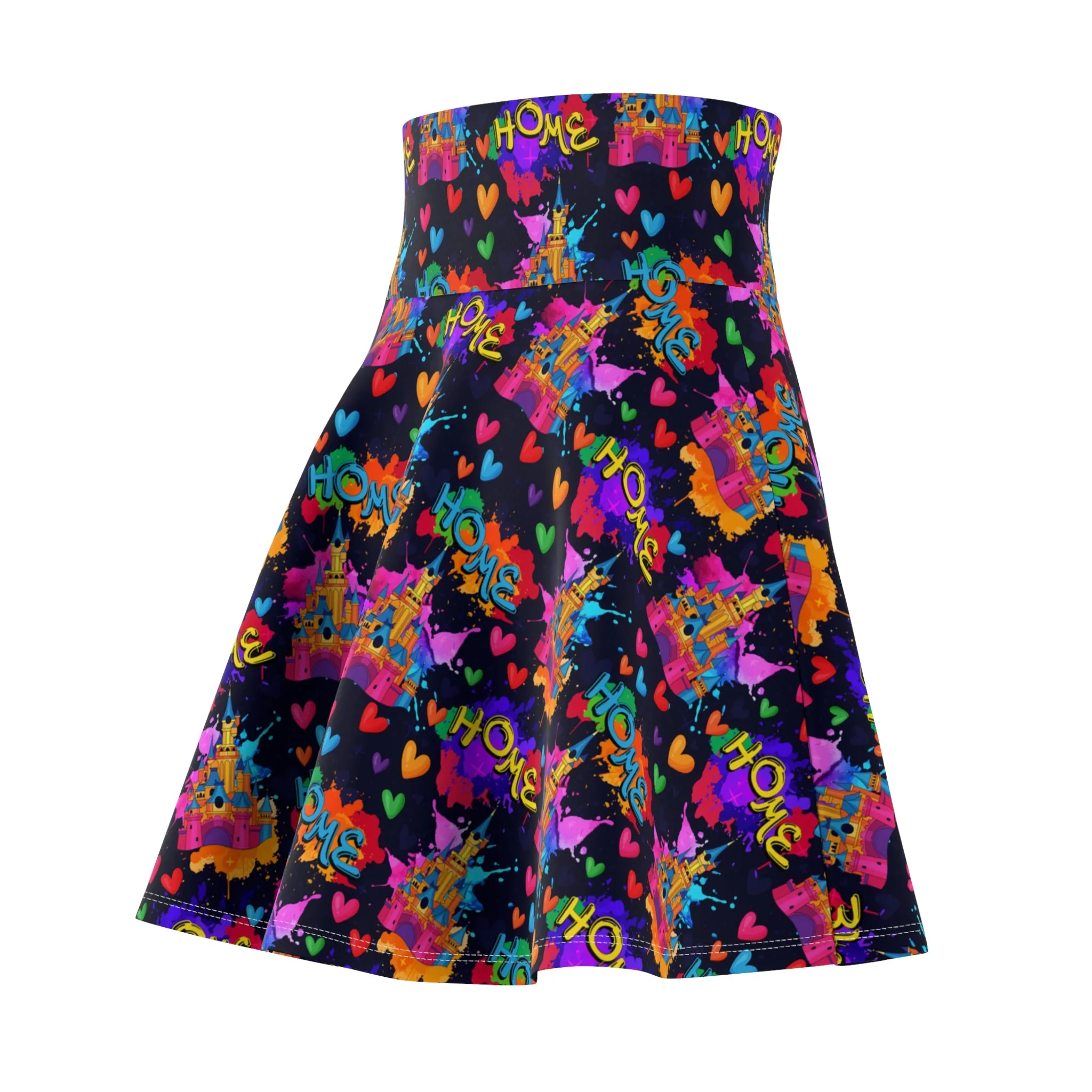 Watercolor Home Women's Skater Skirt