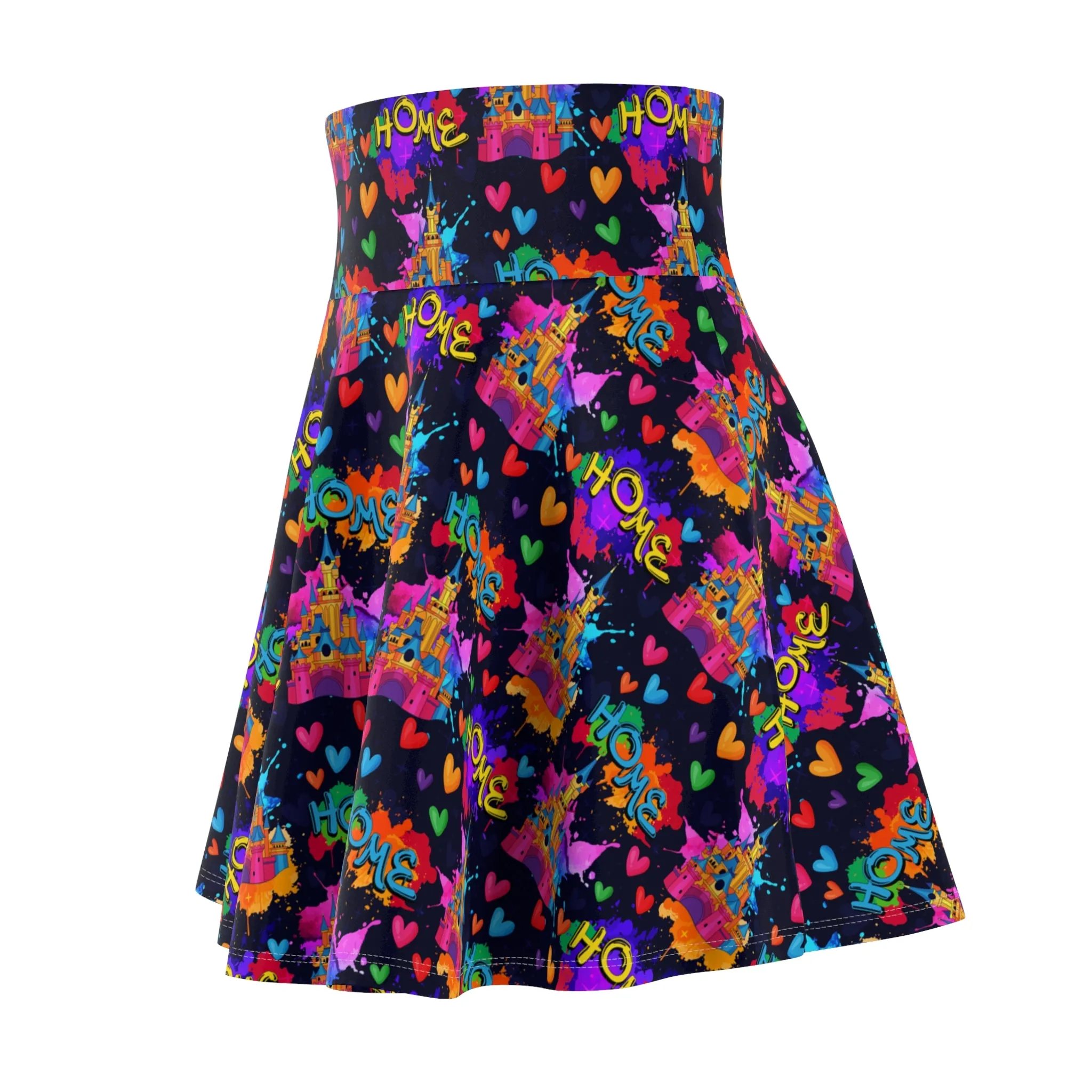 Watercolor Home Women's Skater Skirt