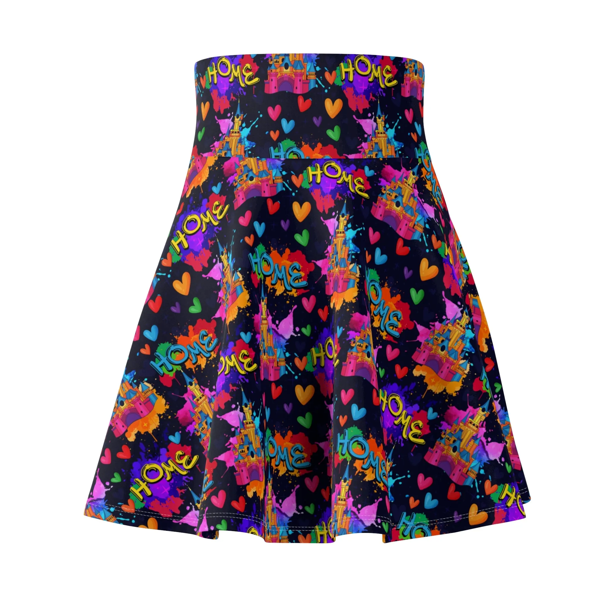 Watercolor Home Women's Skater Skirt