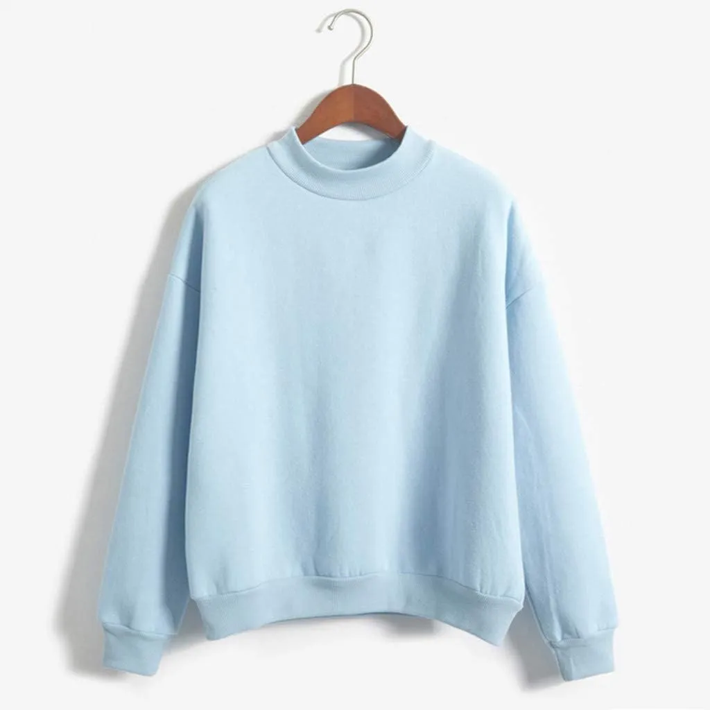Women Long Sleeve Lightweight Sweatshirts Round Neck Plus Size Pullover Oversized Fashion Womens Hoodies