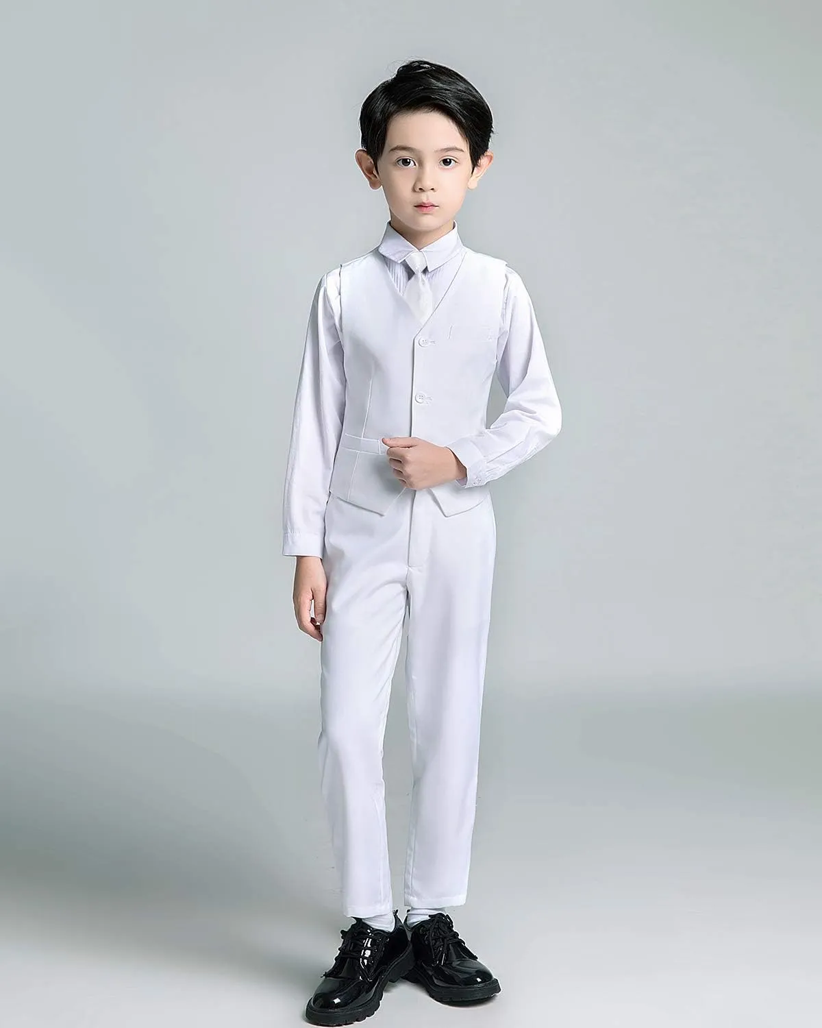 YuanLu Boys Suit for Kids Ring Bearer Outfit Suit Set Dress Clothes for Boy Wedding Suits Set